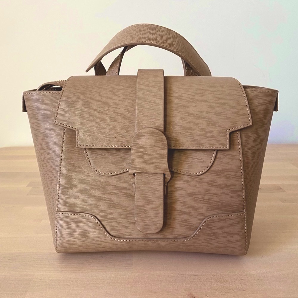 ✨ Senreve Mini Maestra / Mimosa Leather in Latte ✨